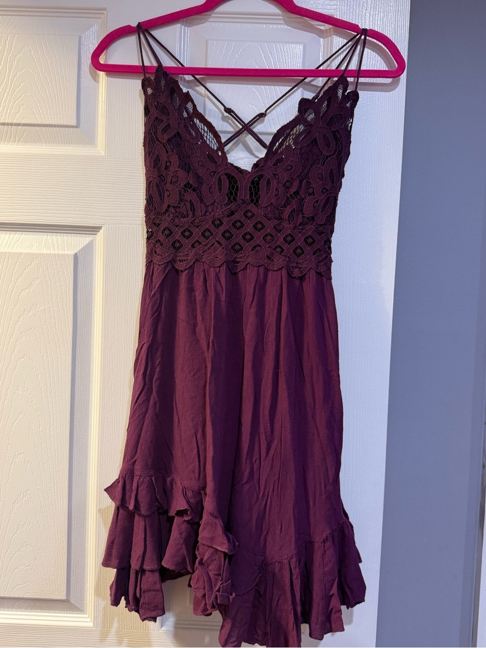 Free people dress - plum
